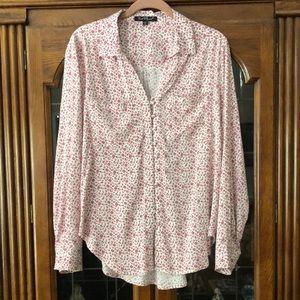 Velvet Heart Button-down Blouse
